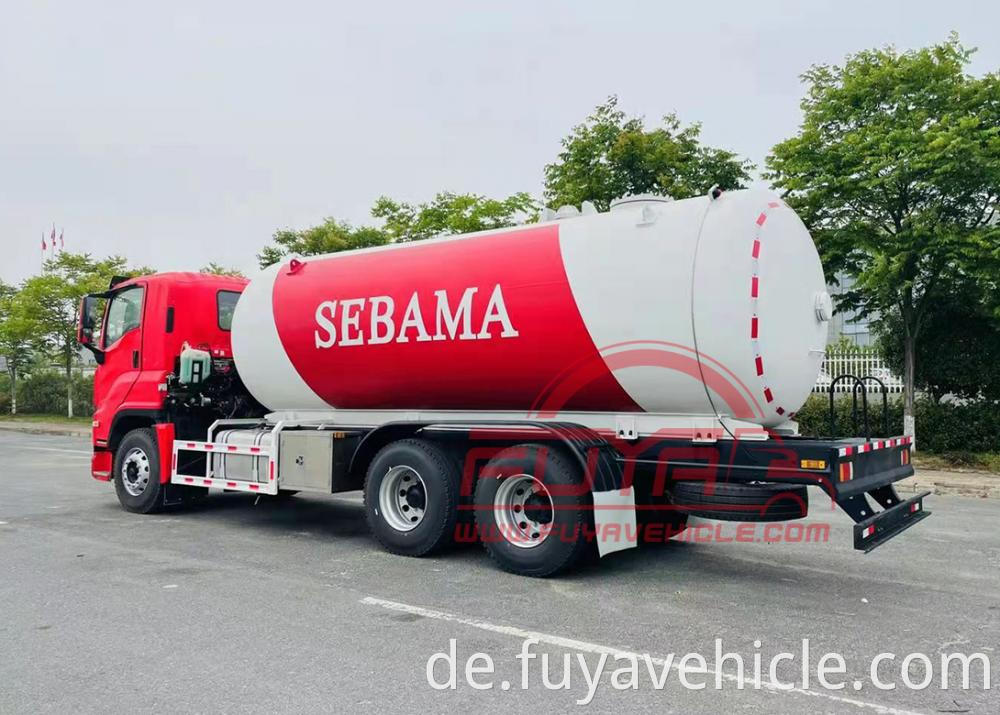 Isuzu 24cbm Lpg Tanker Truck